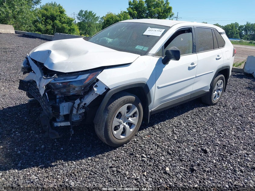 Vin: jtmf1rfv7pd096873, lot: 45769578, toyota rav4 le 20232
