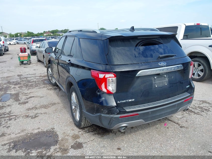 Vin: 1fmsk7fhxlga38934, lot: 45769585, ford explorer limited 20203