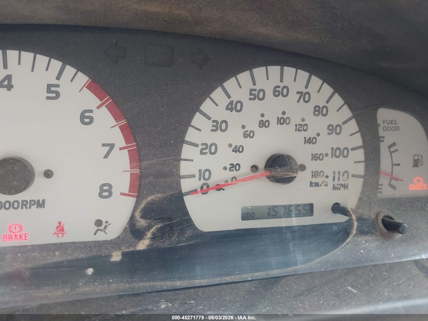 2003 Toyota Tacoma Base V6 VIN: 5TEHN72N93Z218142 Lot: 45271779