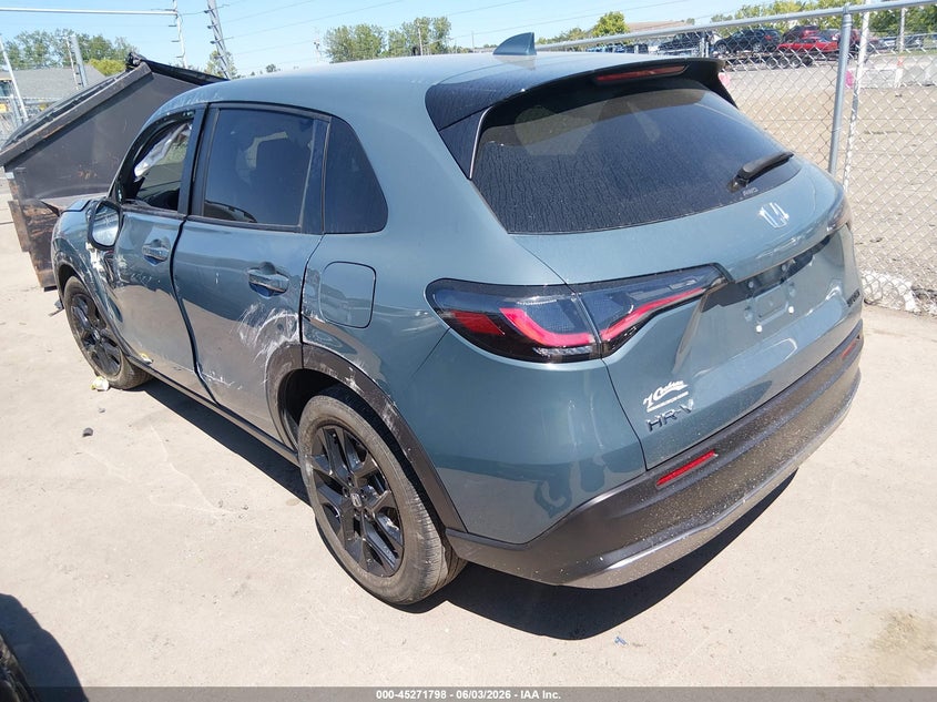 Vin: 3czrz2h58rm746466, lot: 45769622, honda hr-v awd sport/awd sport w/o bsi 20243