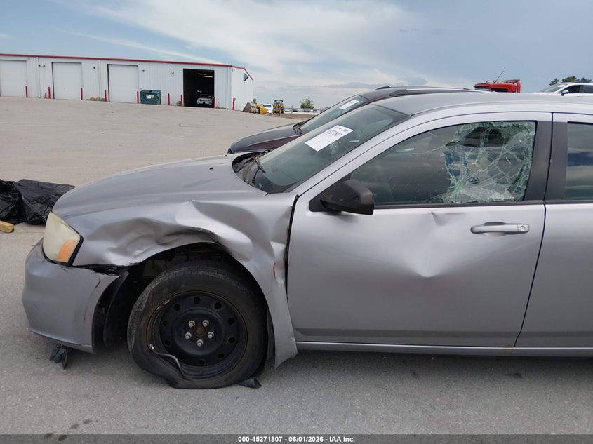 2013 Dodge Avenger Se VIN: 1C3CDZAB2DN581049 Lot: 45271807