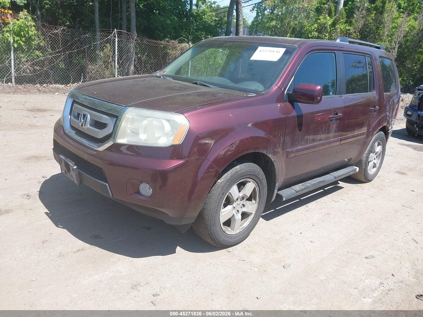 Vin: 5fnyf4h56bb047403, lot: 45769660, honda pilot ex-l 20112