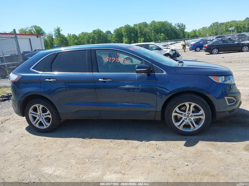 2017 Ford Edge Titanium VIN: 2FMPK4K99HBB44258 Lot: 45271852