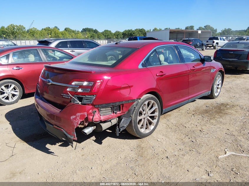 Vin: 1fahp2f86dg161088, lot: 45769696, ford taurus limited 20134