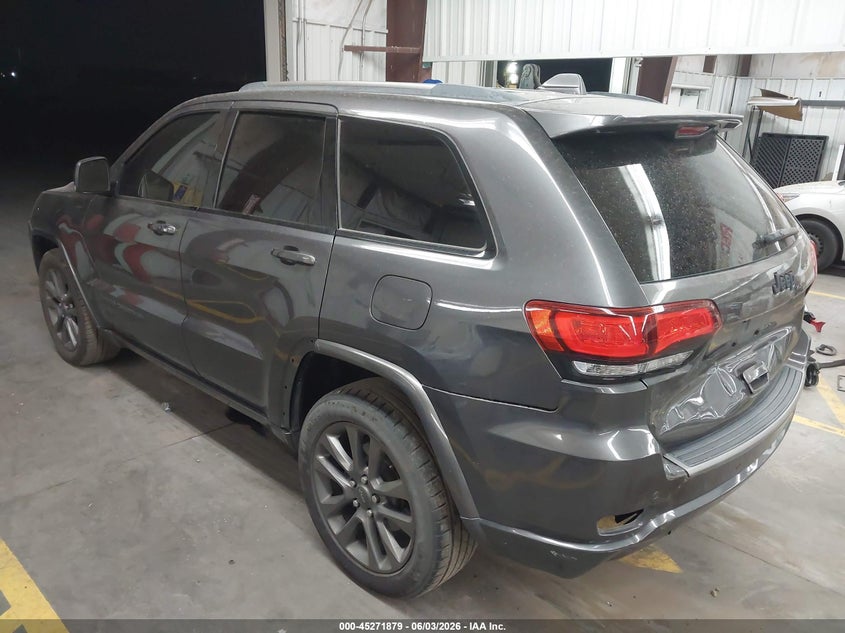 Vin: 1c4rjebg1gc480067, lot: 45769703, jeep grand cherokee limited 75th anniversary 20163