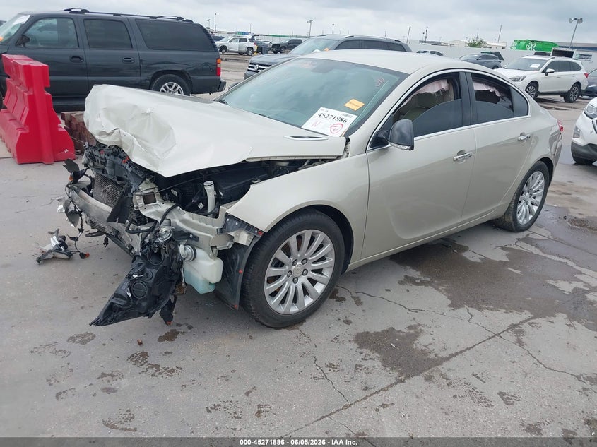 Vin: 2g4gs5ev9d9186073, lot: 45769710, buick regal turbo - premium 1 20132