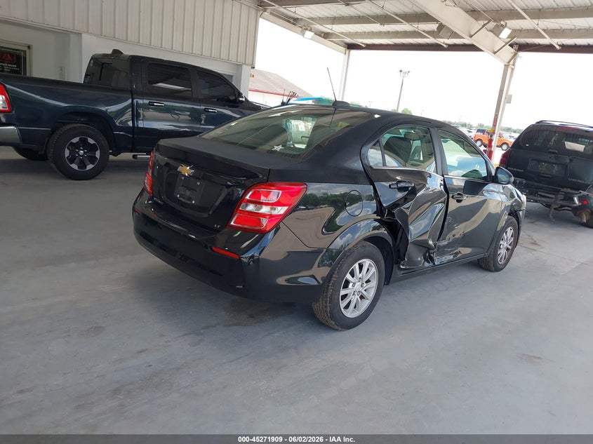 Vin: 1g1jd5sh2h4107797, lot: 45769733, chevrolet sonic lt auto 20174