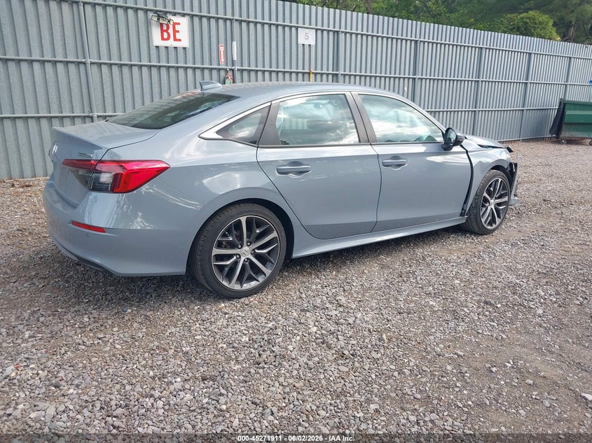 Vin: 2hgfe1f95rh306435, lot: 45769735, honda civic touring 20244