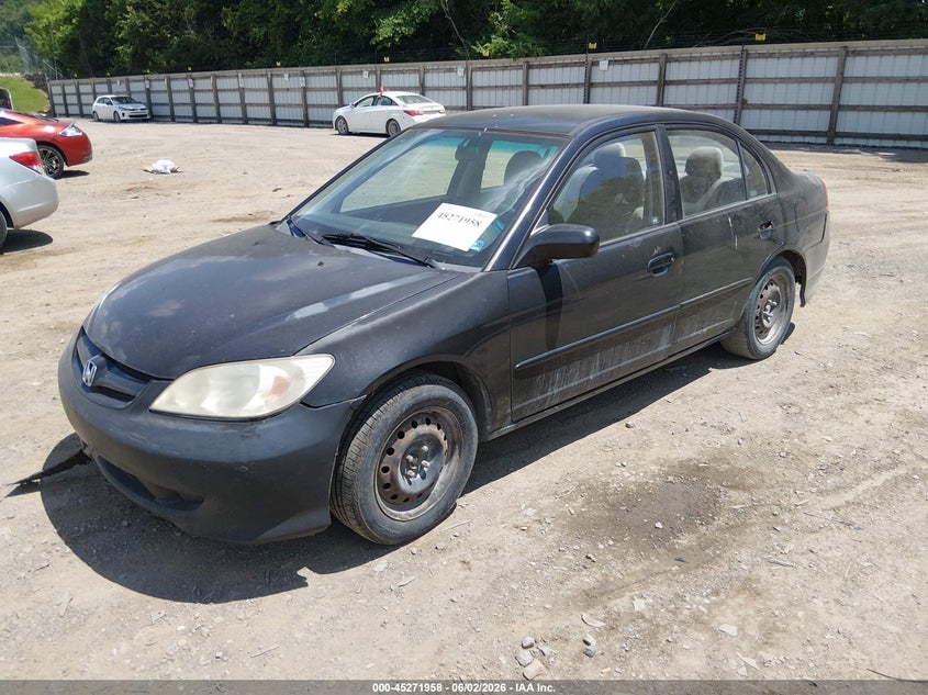 2005 Honda Civic Lx 2HGES16525H556193 photo 1