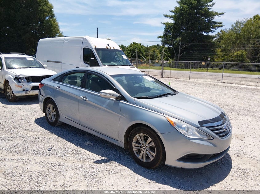 Vin: 5npeb4ac8eh905869, lot: 45769801, hyundai sonata gls 2014 img_1