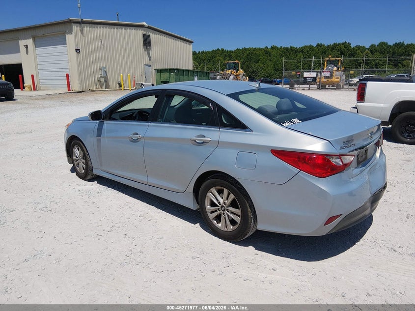 Vin: 5npeb4ac8eh905869, lot: 45769801, hyundai sonata gls 20143