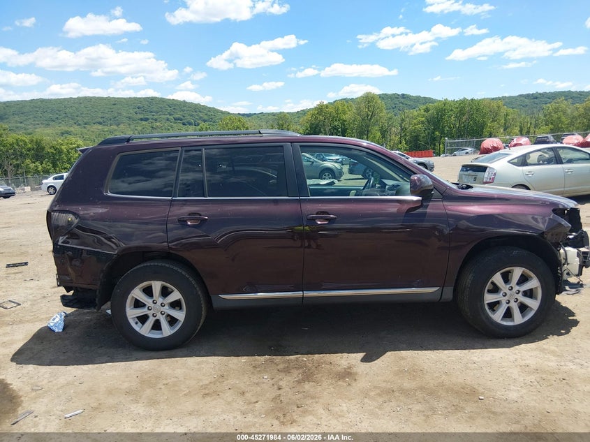 2013 TOYOTA HIGHLANDER SPORT UTILITY VEHICLE 3.5L V-6 DOHC, VVT, 270HP