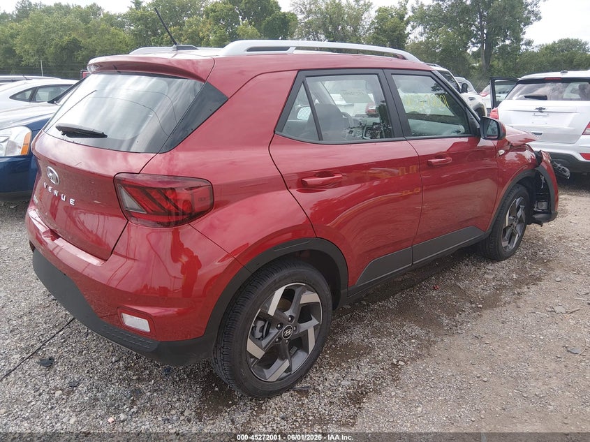 Vin: kmhrc8a34su416629, lot: 45769825, hyundai venue limited 20254