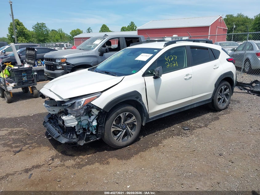 Vin: jf2guhdc0s8344083, lot: 45769845, subaru crosstrek premium 20252