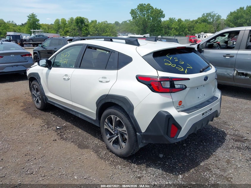 Vin: jf2guhdc0s8344083, lot: 45769845, subaru crosstrek premium 20253