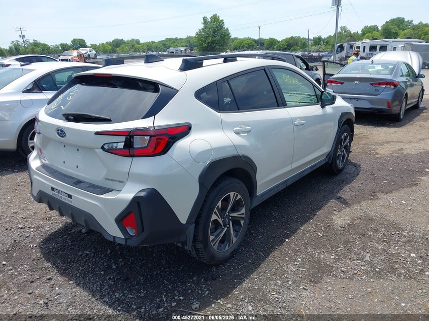 Vin: jf2guhdc0s8344083, lot: 45769845, subaru crosstrek premium 20254