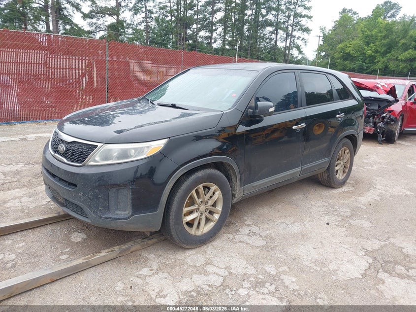 Vin: 5xykt3a61eg428651, lot: 45769870, kia sorento lx 20142