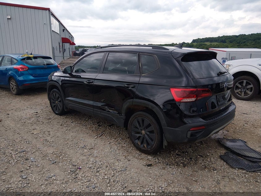 2024 VOLKSWAGEN TAOS auction photo 3