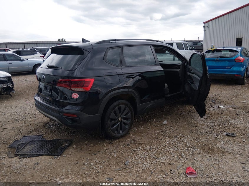 2024 VOLKSWAGEN TAOS auction photo 4