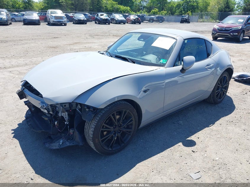 Vin: jm1ndam79r0607275, lot: 45769908, mazda mx-5 miata rf grand touring 20242