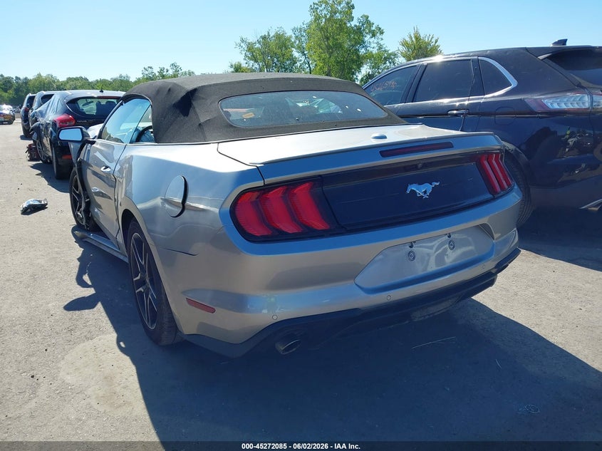 Vin: 1fatp8uh8n5120202, lot: 45769909, ford mustang ecoboost premium 20223