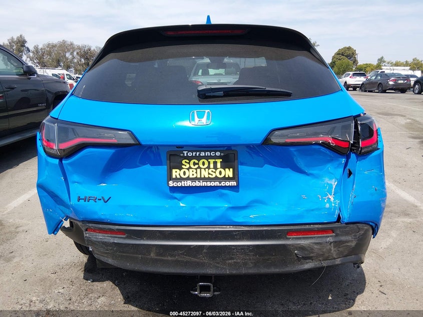2026 Honda Hr-V 2Wd Sport VIN: 3CZRZ1H53TM727843 Lot: 45272097