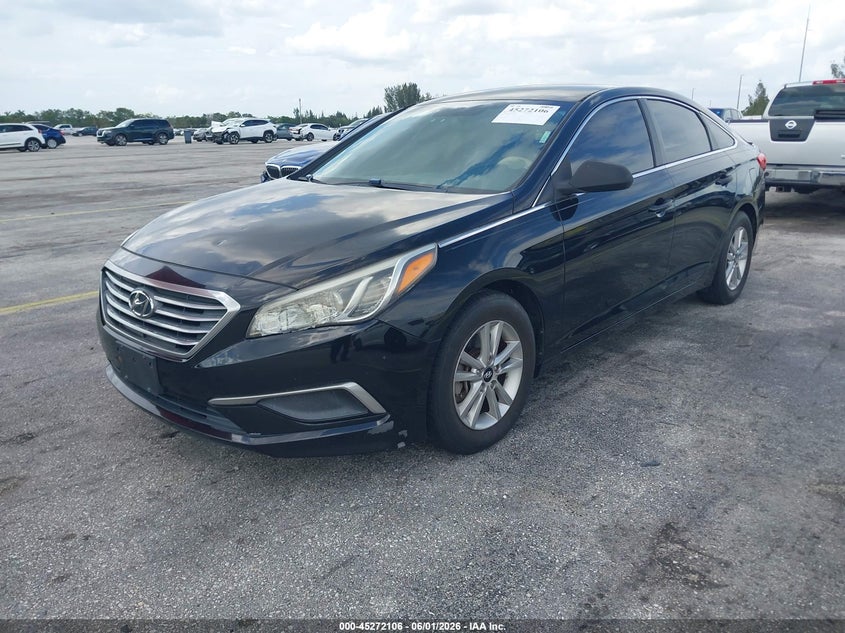 2016 Hyundai Sonata Se 5NPE24AF8GH379577 photo 1