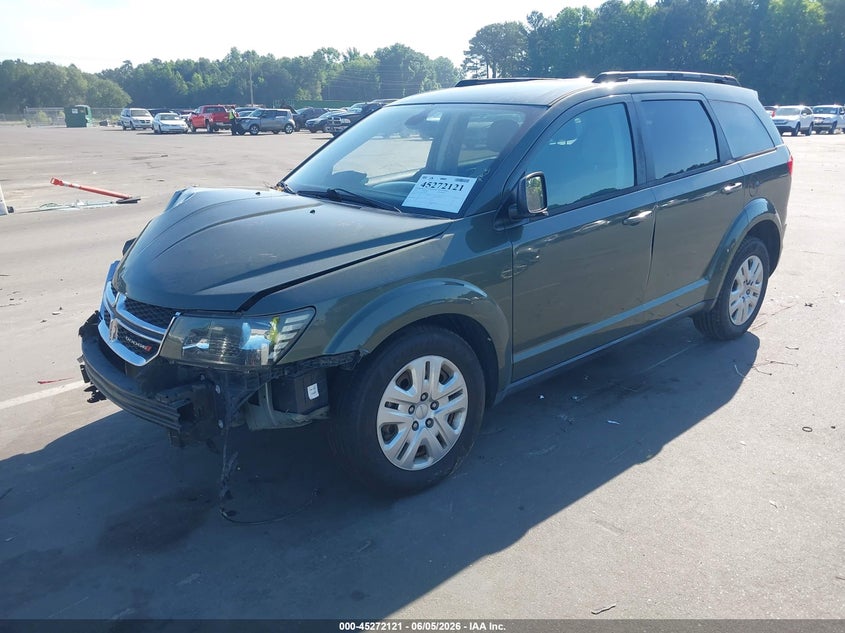 Vin: 3c4pdcab4jt383675, lot: 45769945, dodge journey se 20182