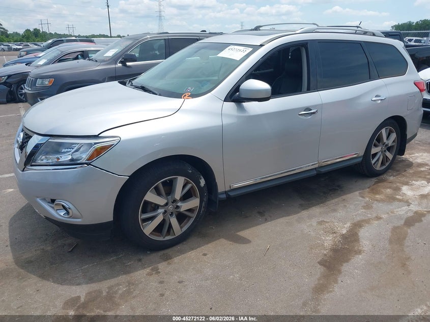 2014 Nissan Pathfinder Platinum 5N1AR2MM1EC634485 photo 1