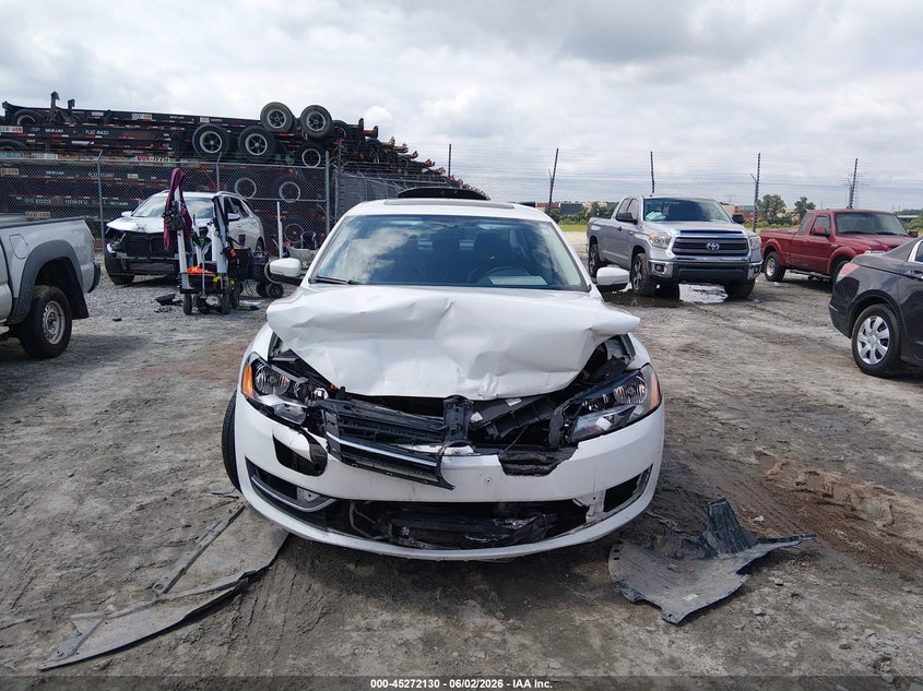 2013 Volkswagen Passat 2.5L Se VIN: 1VWBH7A30DC021726 Lot: 45272130