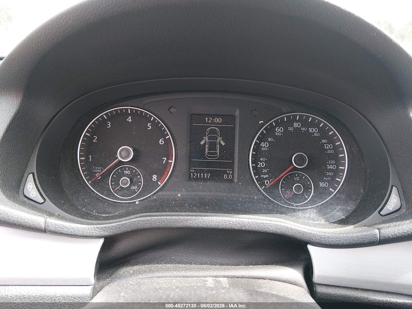 2013 Volkswagen Passat 2.5L Se VIN: 1VWBH7A30DC021726 Lot: 45272130