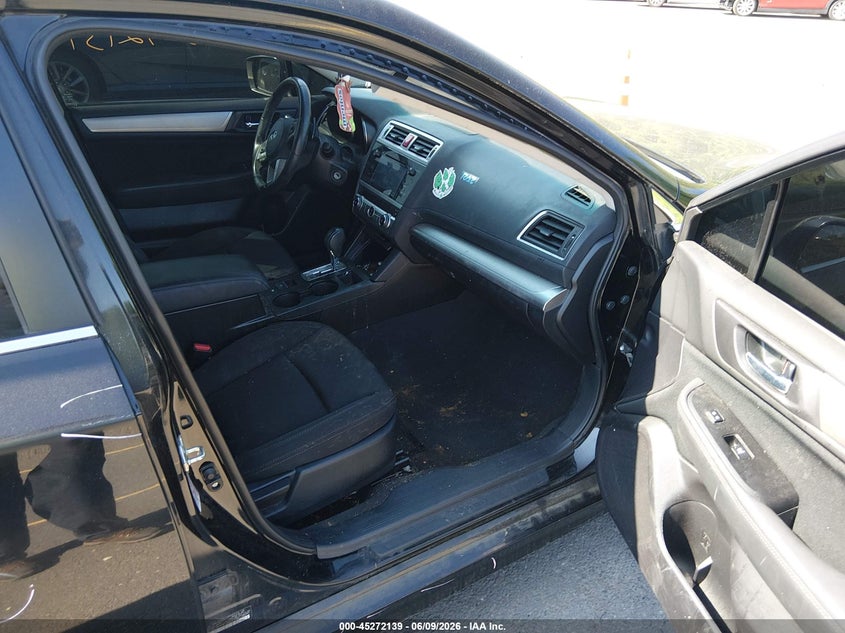 2016 SUBARU LEGACY SEDAN 2.5L H-4 DOHC, VVT, 175HP