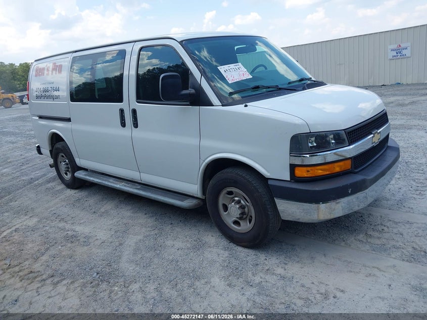 Vin: 1gcwgafgxj1906197, lot: 45769971, chevrolet express 2500 work van 2018 img_1
