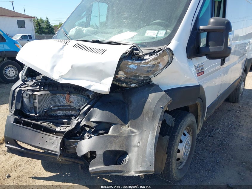 2019 Ram Promaster 1500 Low Roof 136 Wb VIN: 3C6TRVAG9KE530710 Lot: 45272159