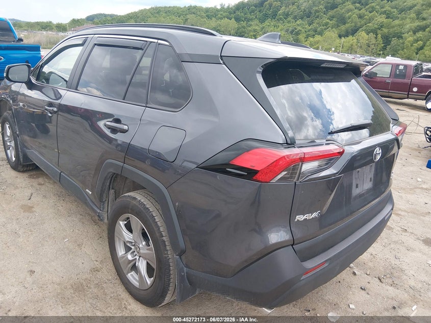 VIN 4T3RWRFV8SU197849 2025 TOYOTA RAV4 HYBRID XLE