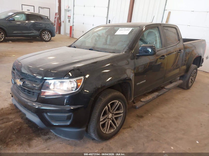 Vin: 1gcgtben9k1299880, lot: 45770008, chevrolet colorado wt 20192