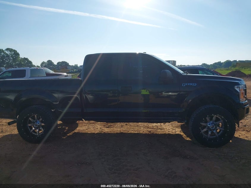 VIN 1FTEX1EP0JKE72170 2018 FORD F-150 XL
