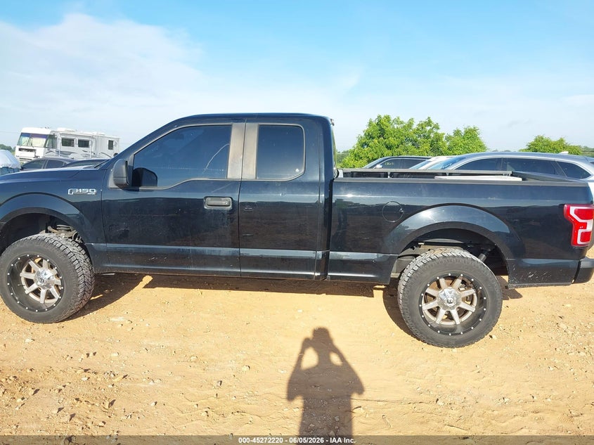 VIN 1FTEX1EP0JKE72170 2018 FORD F-150 XL