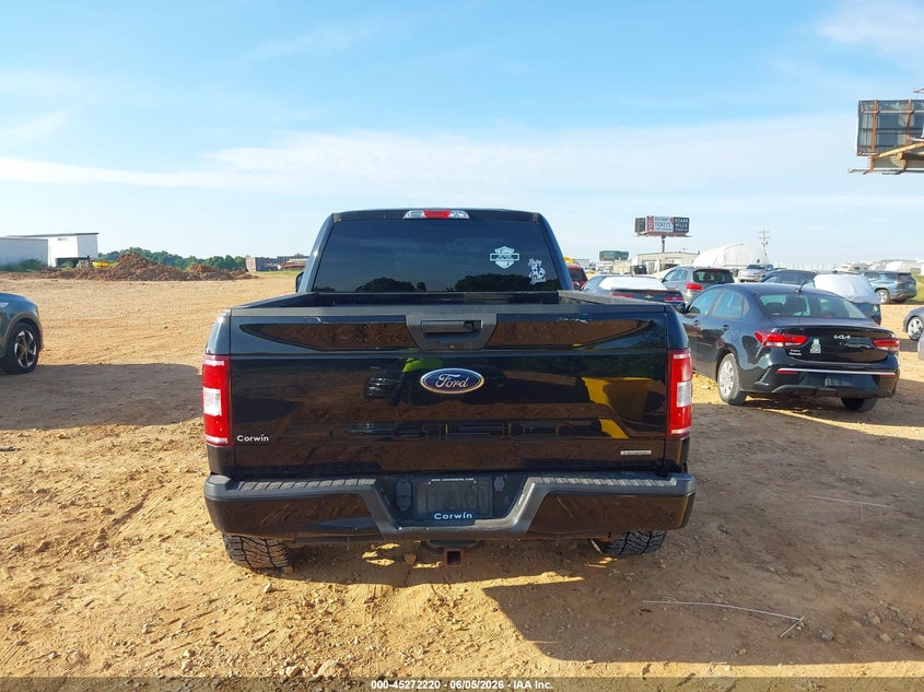 VIN 1FTEX1EP0JKE72170 2018 FORD F-150 XL