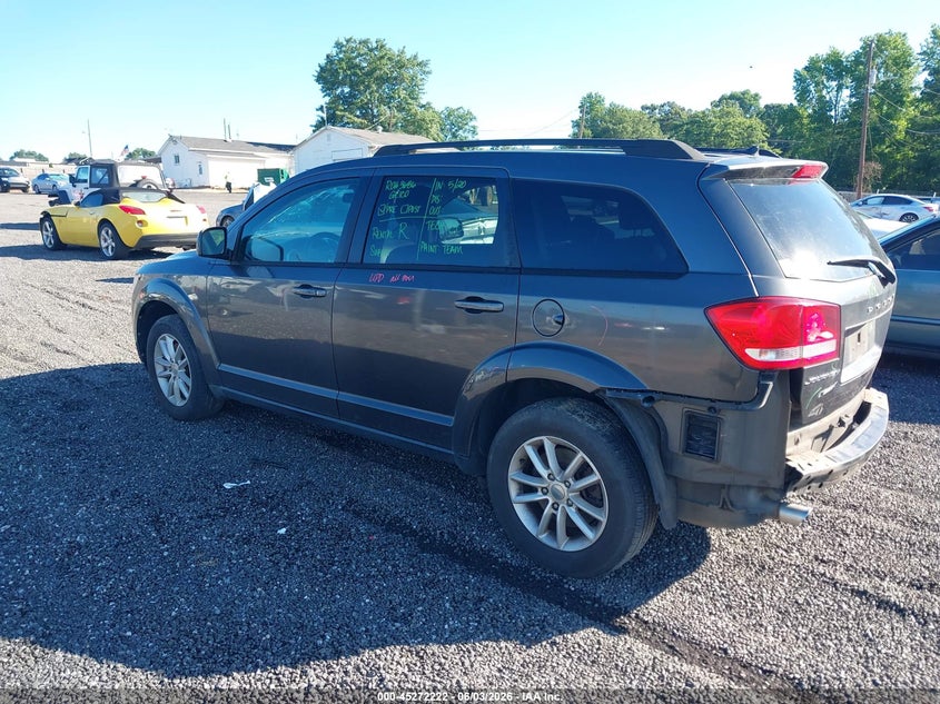 Vin: 3c4pdcbg4ft637273, lot: 45770046, dodge journey sxt 20153