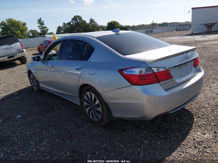 Vin: 1hgcr6f73ea008929, lot: 45770048, honda accord hybrid touring 20143