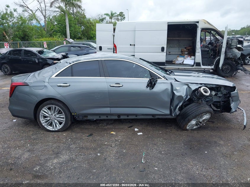 2021 Cadillac Ct4 Premium Luxury VIN: 1G6DB5RK5M0145704 Lot: 45272253