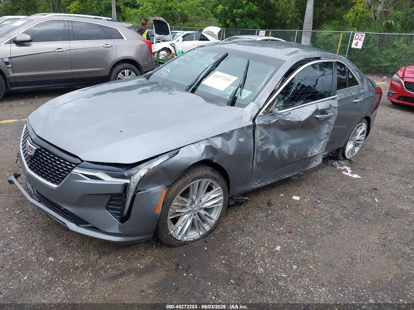 Vin: 1g6db5rk5m0145704, lot: 45770077, cadillac ct4 premium luxury 20212