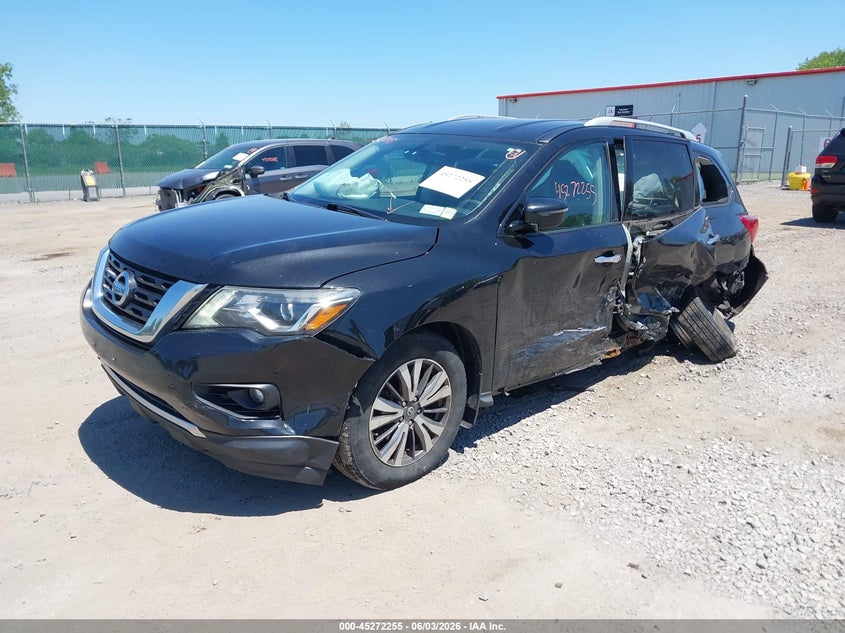 Vin: 5n1dr2mm6hc639781, lot: 45770079, nissan pathfinder sv 20172