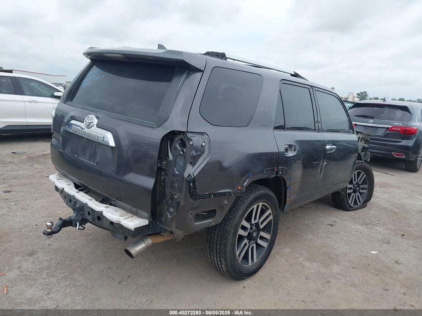 Vin: jtebu5jrxk5669689, lot: 45770104, toyota 4runner limited 20194