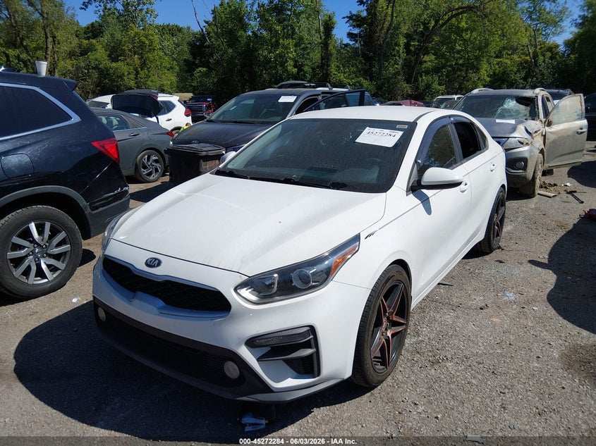 Vin: 3kpf24ad3ke069076, lot: 45770108, kia forte fe 20192