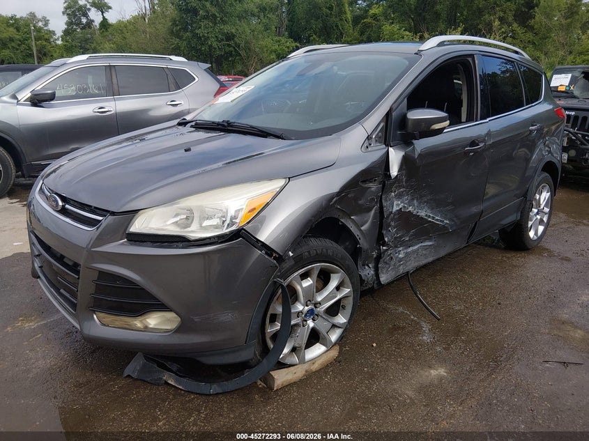 Vin: 1fmcu9j94eua05071, lot: 45770117, ford escape titanium 20142