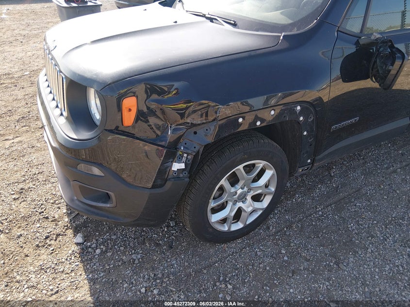 2016 Jeep Renegade Latitude VIN: ZACCJBBT9GPD70252 Lot: 45272309