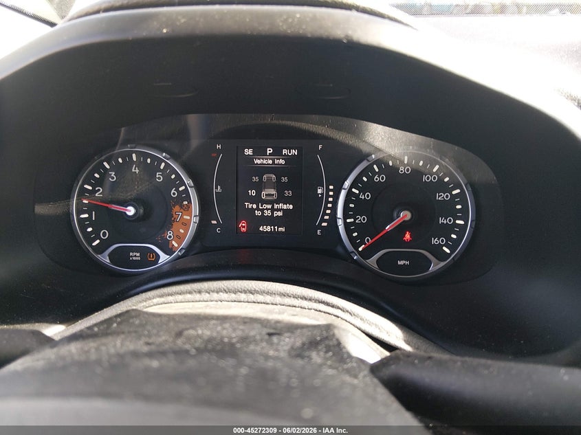 2016 Jeep Renegade Latitude VIN: ZACCJBBT9GPD70252 Lot: 45272309