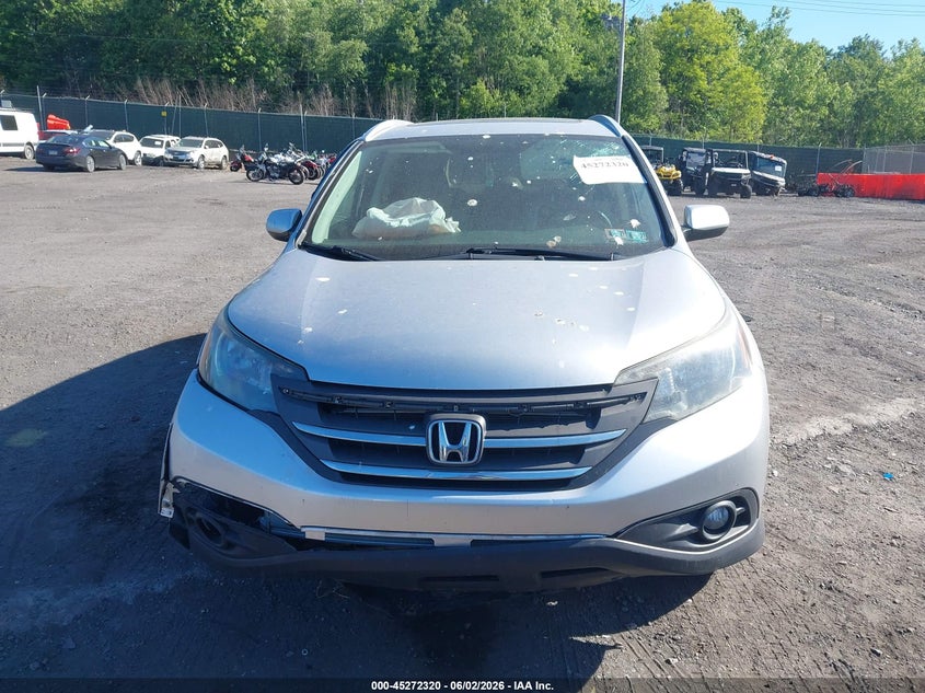 2012 Honda Cr-v 2.4 Cr-V Ex-L silver Lot 111045272320 Vin 2HKRM4H77CH624728
